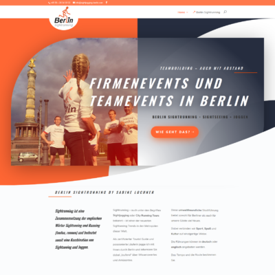 Firmen- und Teamevents Berlin - Teambuilding by Sightrunning