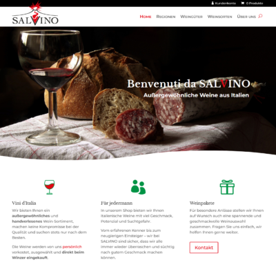 SalVino - außergewöhnliche Weine aus Italien
